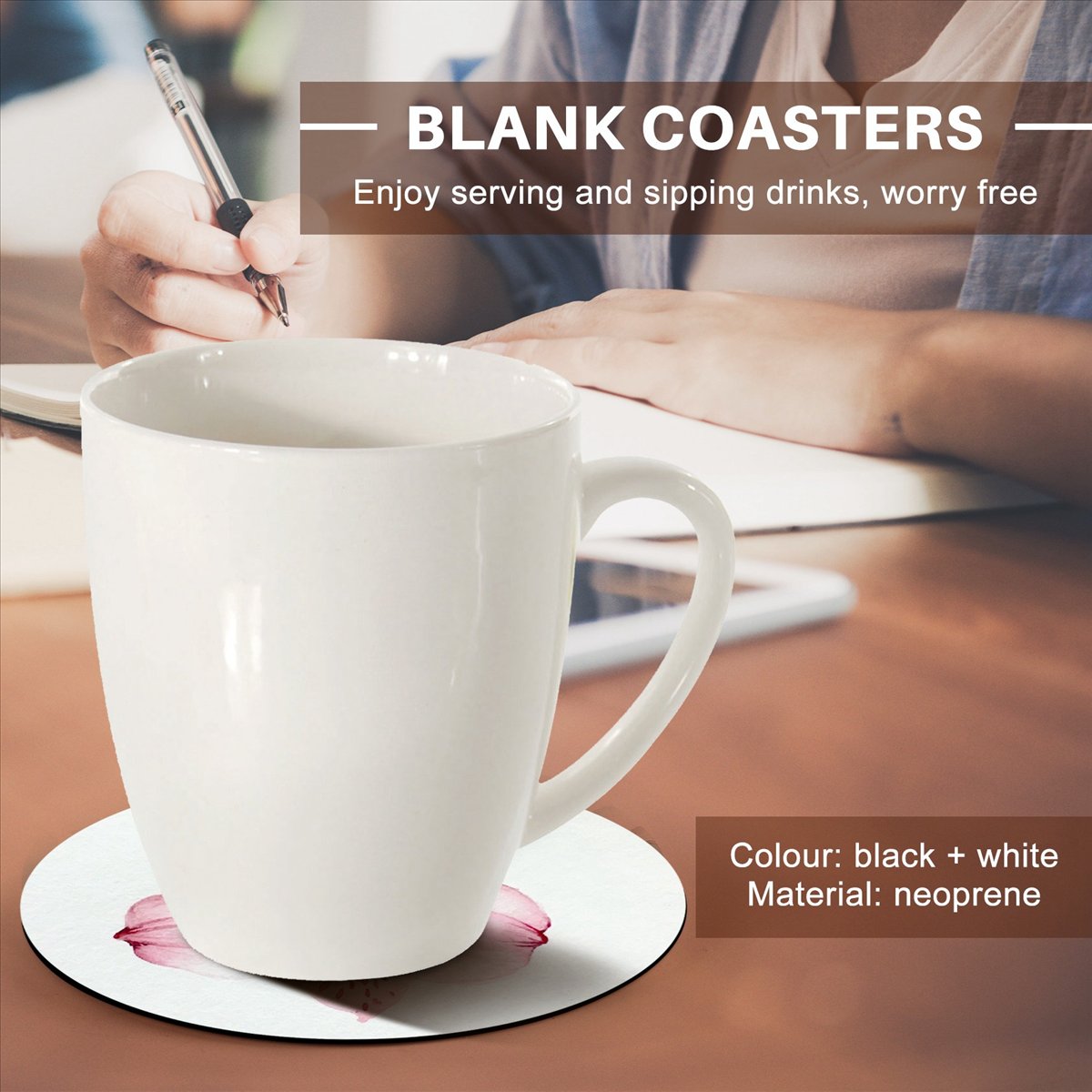 KSOL 라운드 승화 블랭크 코스터 승화 블랭크 코스터 - Coaster Sublimation Blank 리뷰 및 가격