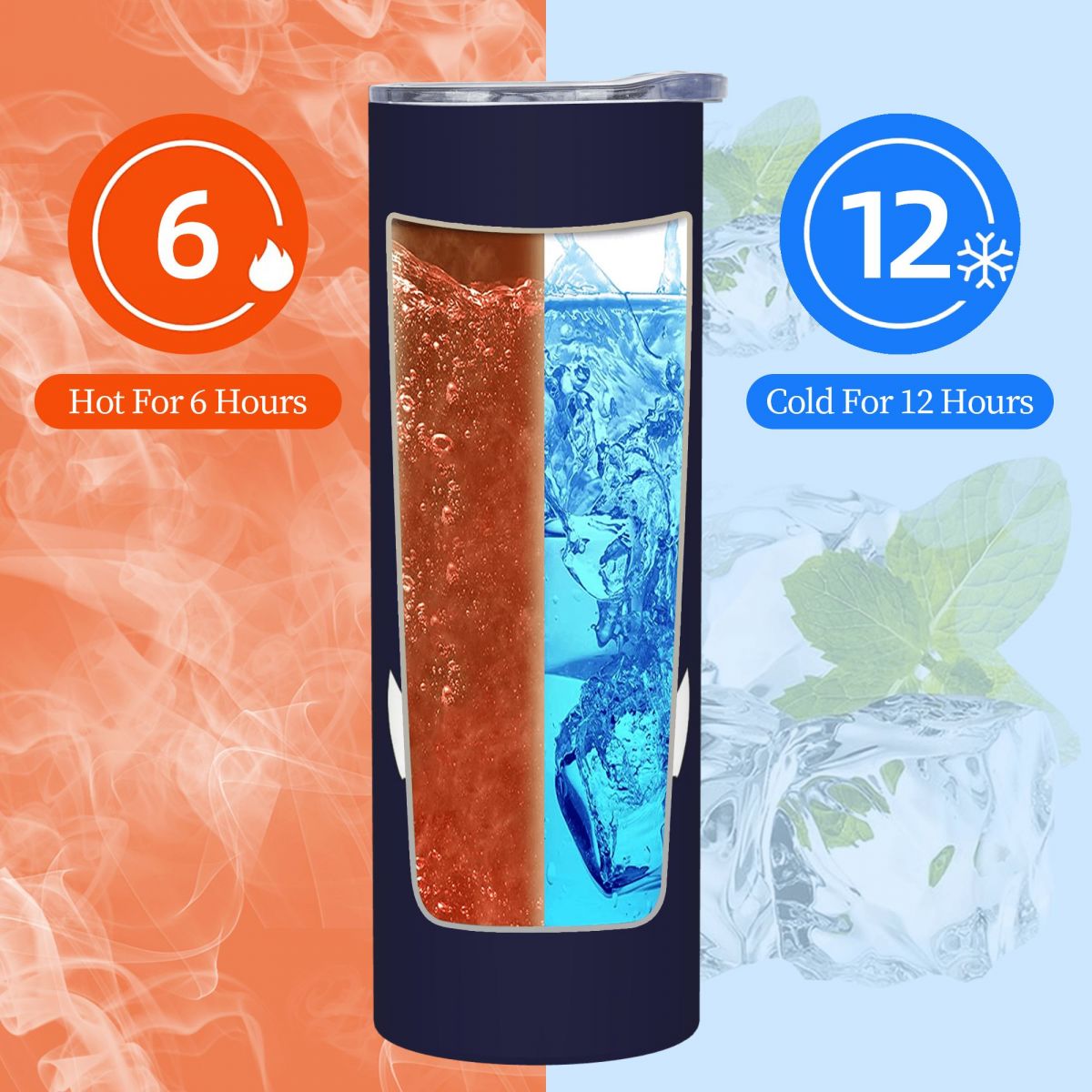 흰색 앵커 무늬 네이비 블루 스테인리스 스틸 텀블러 진 - Tumbler 20Oz White 리뷰 및 가격