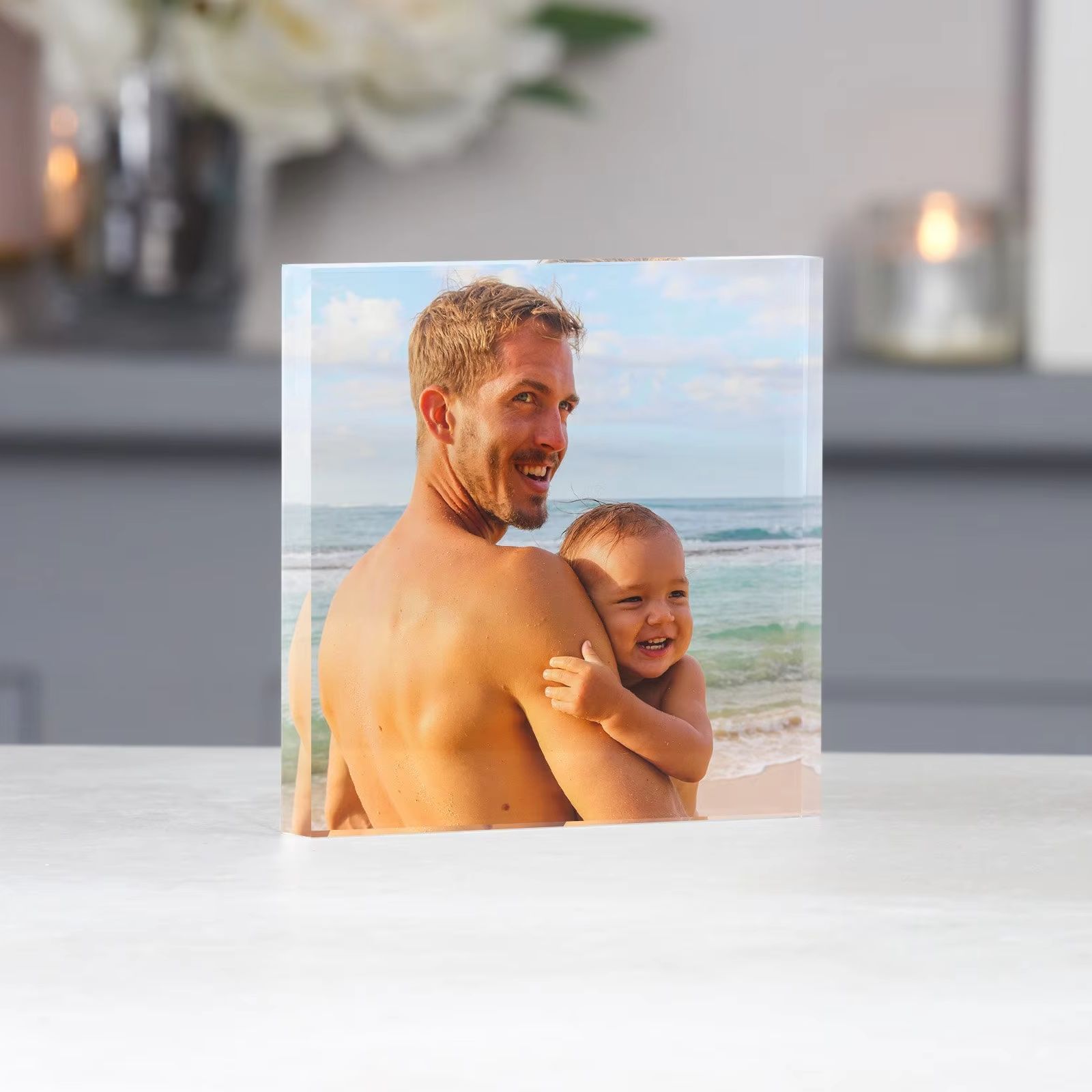 맞춤형 사진 아크릴 블록 명판, 맞춤 사진 인쇄, 모든 - Photo Acrylic Block 리뷰 및 가격