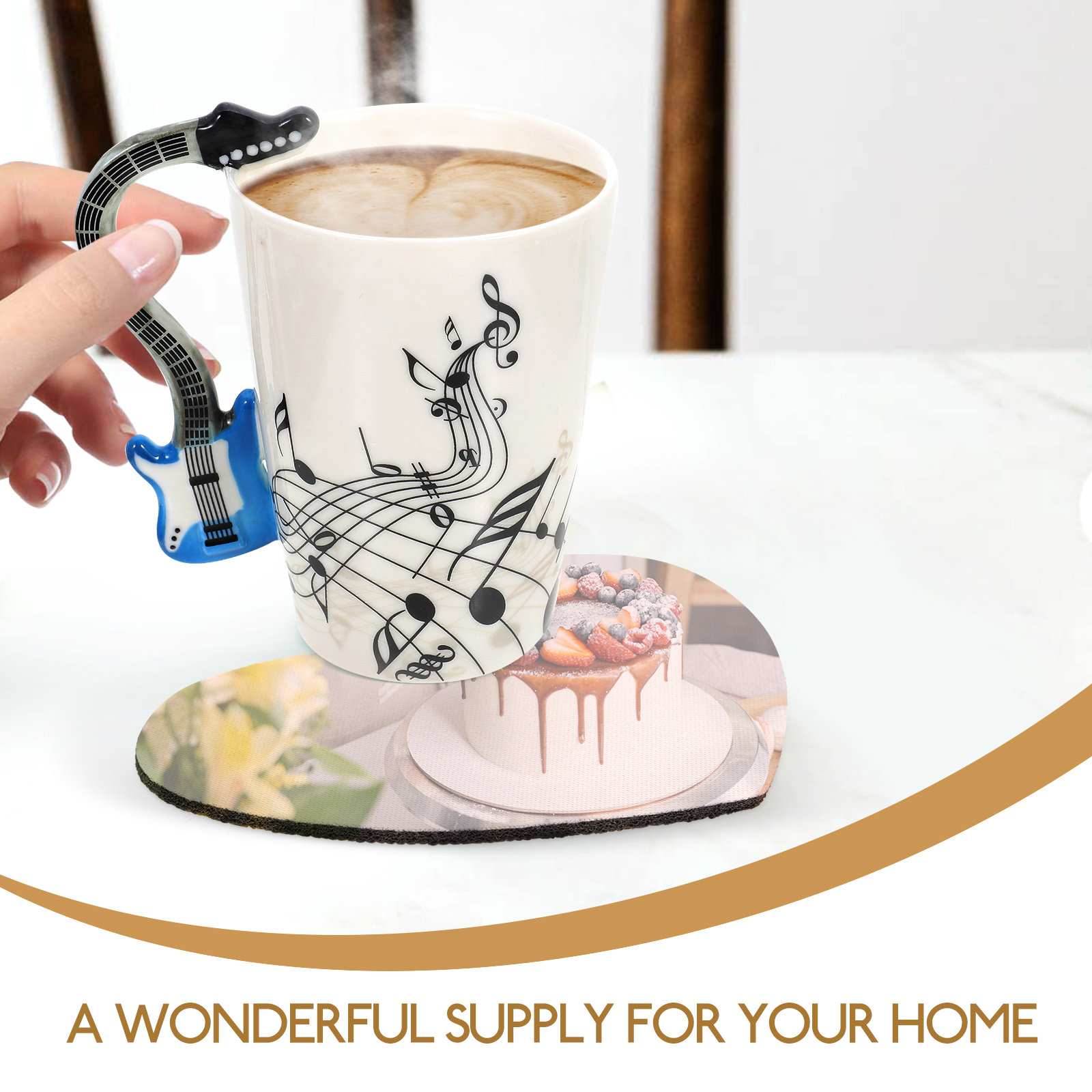 10개입 하트 모양 승화 인쇄용 컵받침 DIY 열전사  - Coaster Sublimation Blank 리뷰 및 가격